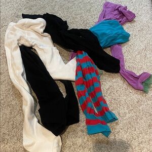 Assorted Colorful Tights and Legwear